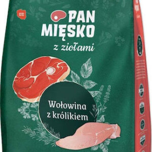 Pan Miesko 9kg Ξηρά Τροφή χωρίς Σιτηρά & Γλουτένη για Ενήλικους Σκύλους με Αρνί, Χοιρινό, Βοδινό, Κουνέλι, Λαγό και Πατάτες