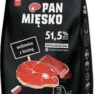Pan Miesko 20kg Ξηρά Τροφή Σκύλων χωρίς Γλουτένη με Μοσχάρι
