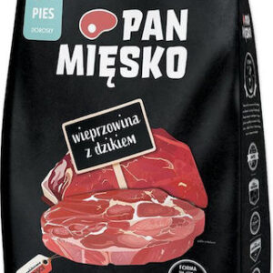 Pan Miesko 9kg Ξηρά Τροφή Σκύλων Μεσαίων Φυλών χωρίς Σιτηρά με Χοιρινό και Αγριογούρουνο