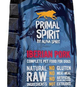 Alpha Spirit 12kg Ξηρά Τροφή για Ενήλικους Σκύλους με Χοιρινό