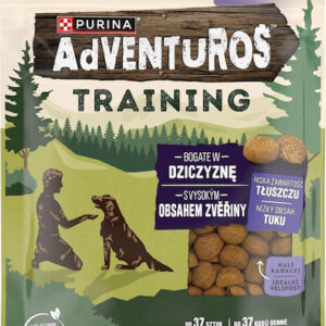 Adventuros Adventuros Training Przysmaki Dla Psów Bogate W Dziczyznę 115g