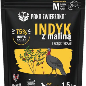 Paka Zwierzaka 1.5kg Ξηρά Τροφή Σκύλων με Γαλοπούλα