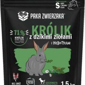 Paka Zwierzaka Χόρτα για Νεαρό Κουνέλι με Βότανα 1.5kg