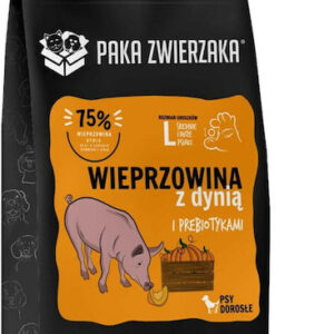 Paka Zwierzaka 9kg Ξηρά Τροφή Σκύλων Μεγαλόσωμων Φυλών χωρίς Σιτηρά & Γλουτένη με Χοιρινό και Κολοκύθα