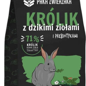 Paka Zwierzaka 3kg Ξηρά Τροφή χωρίς Σιτηρά & Γλουτένη για Κουτάβια Μικρόσωμων & Μεσαίων Φυλών με Κουνέλι και Λαγό