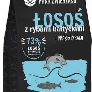 Paka Zwierzaka 3kg Ξηρά Τροφή Σκύλων Μεγαλόσωμων Φυλών χωρίς Σιτηρά με Σολομό, Ψάρια και Πάπια
