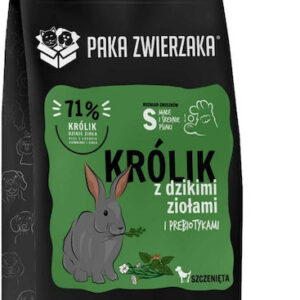 Paka Zwierzaka 9kg Ξηρά Τροφή χωρίς Σιτηρά & Γλουτένη για Κουτάβια Μικρόσωμων & Μεσαίων Φυλών με Κουνέλι και Λαγό