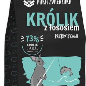 Paka Zwierzaka 3kg Ξηρά Τροφή Σκύλων Μεγαλόσωμων Φυλών χωρίς Σιτηρά με Κουνέλι, Λαγό και Σολομό