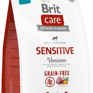Brit Care Sensitive 3kg Ξηρά Τροφή χωρίς Σιτηρά για Ενήλικους Σκύλους με Ελάφι