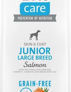 Brit Care Skin & Coat Junior Large 12kg Ξηρά Τροφή χωρίς Σιτηρά & Γλουτένη για Κουτάβια Μεγαλόσωμων Φυλών με Πατάτες και Σολομό