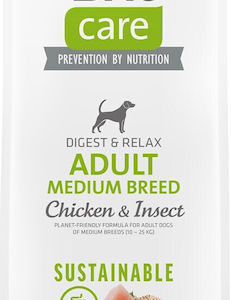 Brit Sustainable Adult Medium 12kg Ξηρά Τροφή χωρίς Γλουτένη για Ενήλικους Σκύλους Μεσαίων Φυλών με Κοτόπουλο