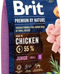 Brit Nature 8kg Ξηρά Τροφή χωρίς Σιτηρά & Γλουτένη για Κουτάβια Μικρόσωμων Φυλών με Κοτόπουλο
