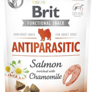 Brit Functional Snack Antiparasitic Salmon & Chamomile Λάδι Σολομού Σκύλου 150gr για Ενίσχυση Οργανισμού