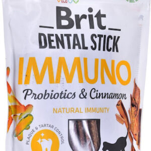 Brit Dental Stick Immuno Probiotics & Cinnamon Οδοντικό Stick Σκύλου 251gr