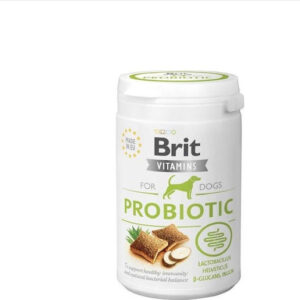 Brit Vitamins Probiotic Πολυβιταμίνες Σκύλου σε Δισκία 150gr για Γαστρεντερικές Διαταραχές 295635