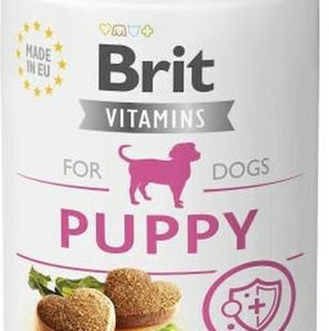 Brit Puppy Πολυβιταμίνες Σκύλου σε Δισκία 150gr για Ενίσχυση Ανοσοποιητικού 295636 DLPRITSPL0005