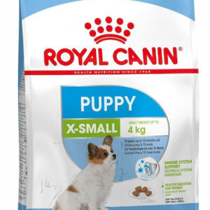 Royal Canin Puppy X-Small 0.50kg Ξηρά Τροφή για Κουτάβια Μικρόσωμων Φυλών με Καλαμπόκι, Πουλερικά και Ρύζι