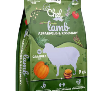 Syta Micha 9kg Ξηρά Τροφή χωρίς Σιτηρά & Γλουτένη για Ενήλικους Σκύλους με Αρνί