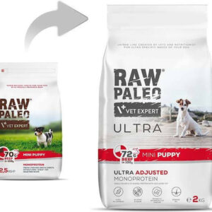 Vetexpert Raw Paleo Ultra Beef Puppy Mini 8kg