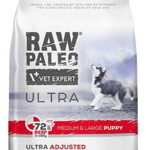 Vetexpert Raw Paleo Ultra Beef Puppy Medium Large 2kg