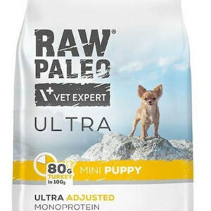 Vetexpert Raw Paleo Ultra Turkey Puppy Mini 8kg