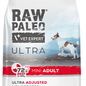 Raw Paleo 8kg Ξηρά Τροφή χωρίς Σιτηρά & Γλουτένη για Ενήλικους Σκύλους Μικρόσωμων Φυλών με Βοδινό