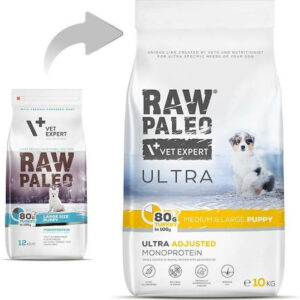 Vetexpert Raw Paleo Ultra Turkey Puppy Medium Large 10kg