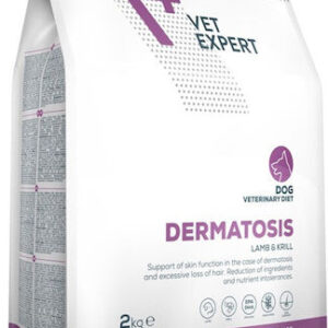 VetExpert Dermatosis 2kg Ξηρά Τροφή Σκύλων Διαίτης με Αρνί