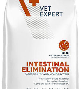 VetExpert Intestinal Elimination 12kg Ξηρά Τροφή χωρίς Σιτηρά για Ενήλικους Σκύλους με Γαλοπούλα