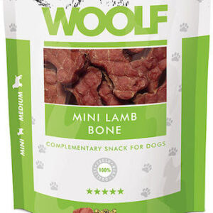 Woolf Snacks Mini Bone Λιχουδιά Σκύλου με Αρνί 100gr