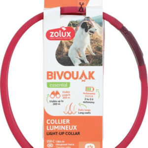 Zolux Κολάρο Σκύλου σε Κόκκινο χρώμα Medium / Large DLPZOUSOS0002