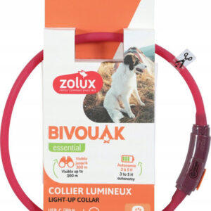 Zolux Κολάρο Σκύλου σε Κόκκινο χρώμα Small 20-40