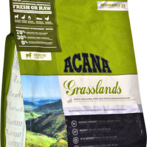 Acana Grasslands 2kg Ξηρά Τροφή Σκύλων χωρίς Σιτηρά με Αρνί και Πάπια