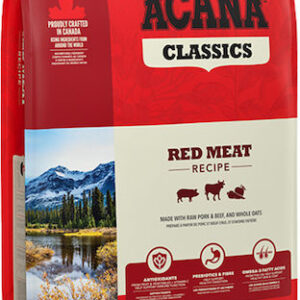 Acana Classic Red 14.5kg Ξηρά Τροφή Σκύλων Διαίτης, χωρίς Σιτηρά & Γλουτένη με Αρνί, Βοδινό και Χοιρινό