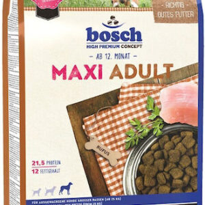Bosch Petfood Concepts Maxi Adult 3kg Ξηρά Τροφή χωρίς Σιτηρά & Γλουτένη για Ενήλικους Σκύλους Μεγαλόσωμων Φυλών με Κοτόπουλο