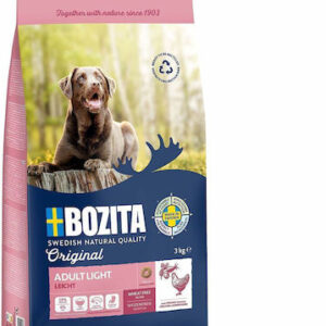 Bozita Original 3kg Ξηρά Τροφή Διαίτης, χωρίς Γλουτένη για Ενήλικους Σκύλους με Κοτόπουλο