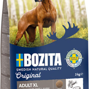 Bozita Original 3kg Ξηρά Τροφή χωρίς Γλουτένη για Ενήλικους Σκύλους Μεγαλόσωμων Φυλών με Ρύζι