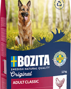 Bozita Original 12kg Ξηρά Τροφή χωρίς Γλουτένη για Ενήλικους Σκύλους με Κοτόπουλο
