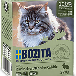 Bozita Feline Υγρή Τροφή για Ενήλικες Γάτες σε Φακελάκι με Κουνέλι χωρίς Σιτηρά & Γλουτένη 370gr A35-BOZ.64916