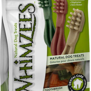 Whimzees Dog Chew Toothbrush Οδοντική Λιχουδιά Σκύλου για Μικρόσωμες Φυλές 375gr 24τμχ 8W41WHZ342EU-TS