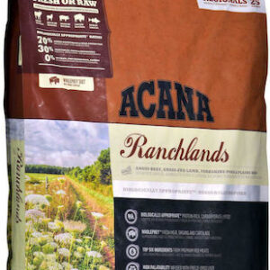 Acana Ranchlands 6kg Ξηρά Τροφή Σκύλων χωρίς Σιτηρά & Γλουτένη με Αρνί και Κρέας
