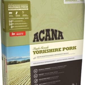 Acana Yorkshire Pork 11.4kg Ξηρά Τροφή χωρίς Σιτηρά για Ενήλικους Σκύλους με Σολομό και Χοιρινό