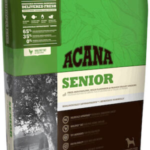 Acana Senior 11.4kg Ξηρά Τροφή χωρίς Σιτηρά για Ηλικιωμένους Σκύλους με Γαλοπούλα και Κοτόπουλο