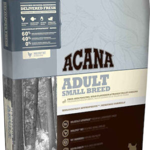 Acana Adult Small Breed 6kg Ξηρά Τροφή χωρίς Σιτηρά για Ενήλικους Σκύλους με Κοτόπουλο και Λαχανικά