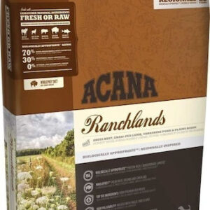 Acana Ranchlands 11.4kg Ξηρά Τροφή Σκύλων χωρίς Σιτηρά με Αρνί και Κρέας