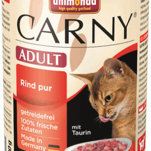 Animonda Carny Adult Υγρή Τροφή για Ενήλικες Γάτες σε Κονσέρβα με Βοδινό χωρίς Σιτηρά & Γλουτένη 400gr 83723