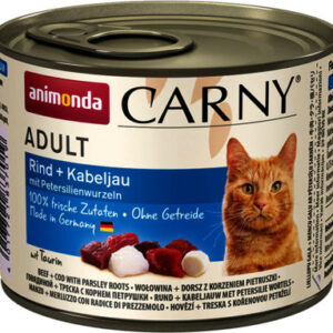 Animonda Carny Adult Υγρή Τροφή για Ενήλικες Γάτες σε Κονσέρβα με Βοδινό και Ψάρια 200gr