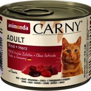 Animonda Carny Adult Υγρή Τροφή για Ενήλικες Γάτες σε Κονσέρβα με Βοδινό 200gr