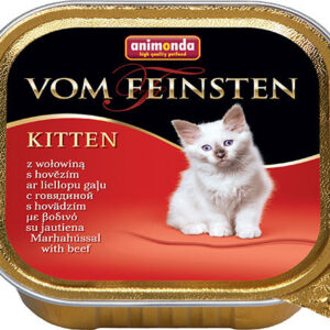 Animonda Kitten Υγρή Τροφή για Ανήλικες Γάτες σε Ταψάκι με Βοδινό χωρίς Σιτηρά & Γλουτένη 100gr