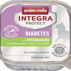 Animonda Integra Protect Diabetes Υγρή Τροφή για Ενήλικες Γάτες σε Ταψάκι με Γαλοπούλα Διαίτης, χωρίς Σιτηρά & Γλουτένη 100gr